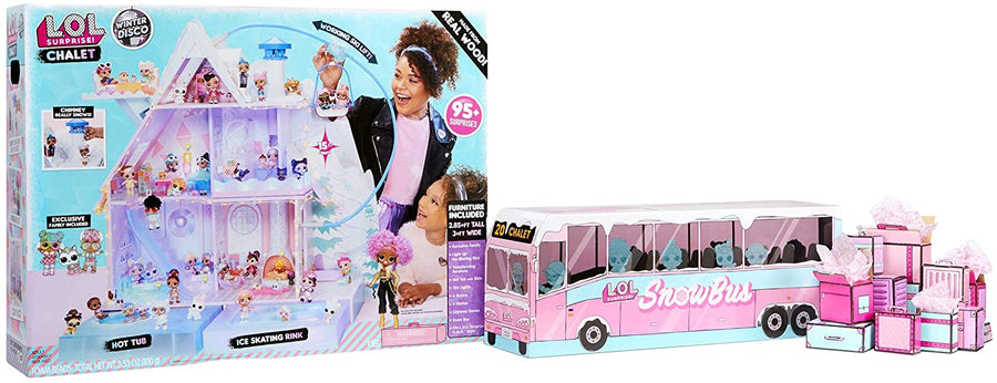 LOL Surprise Winter Disco Chalet Doll House with 95+ Surprises 562207 — image 1