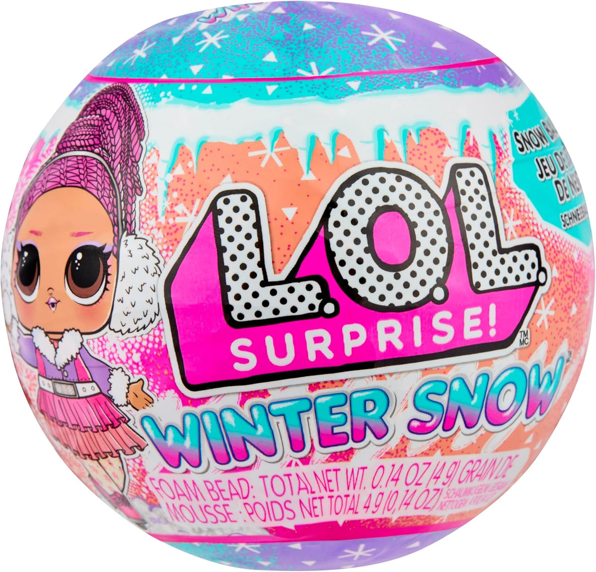 LOL Surprise Winter Snow Tots Asst MGA - 120643 - Colorland Toys