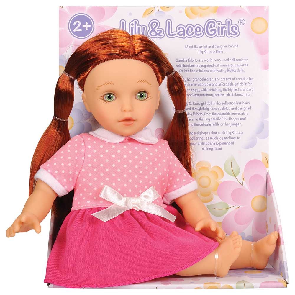 Lotus Lily & Lace Girls - Caucasian Style 3 29cm 11026 - Colorland Toys