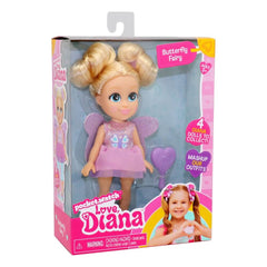 Love Diana Doll Butterfly Fairy 6in 20934 - Colorland Toys