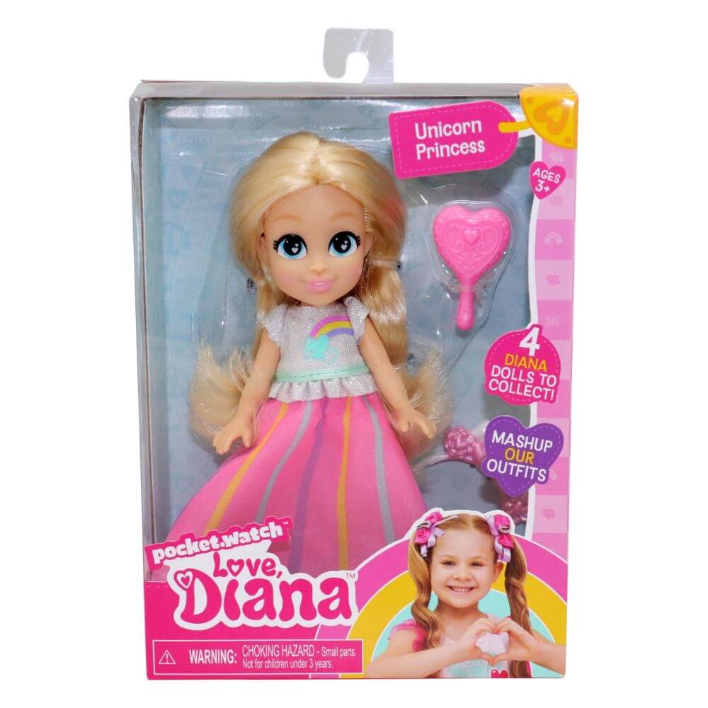 Love Diana Doll Kitty 6in 20932 - Colorland Toys