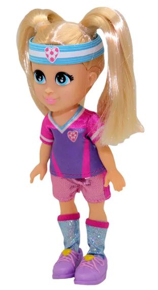 Love Diana Doll Soccer Star 6in 20517 - Colorland Toys