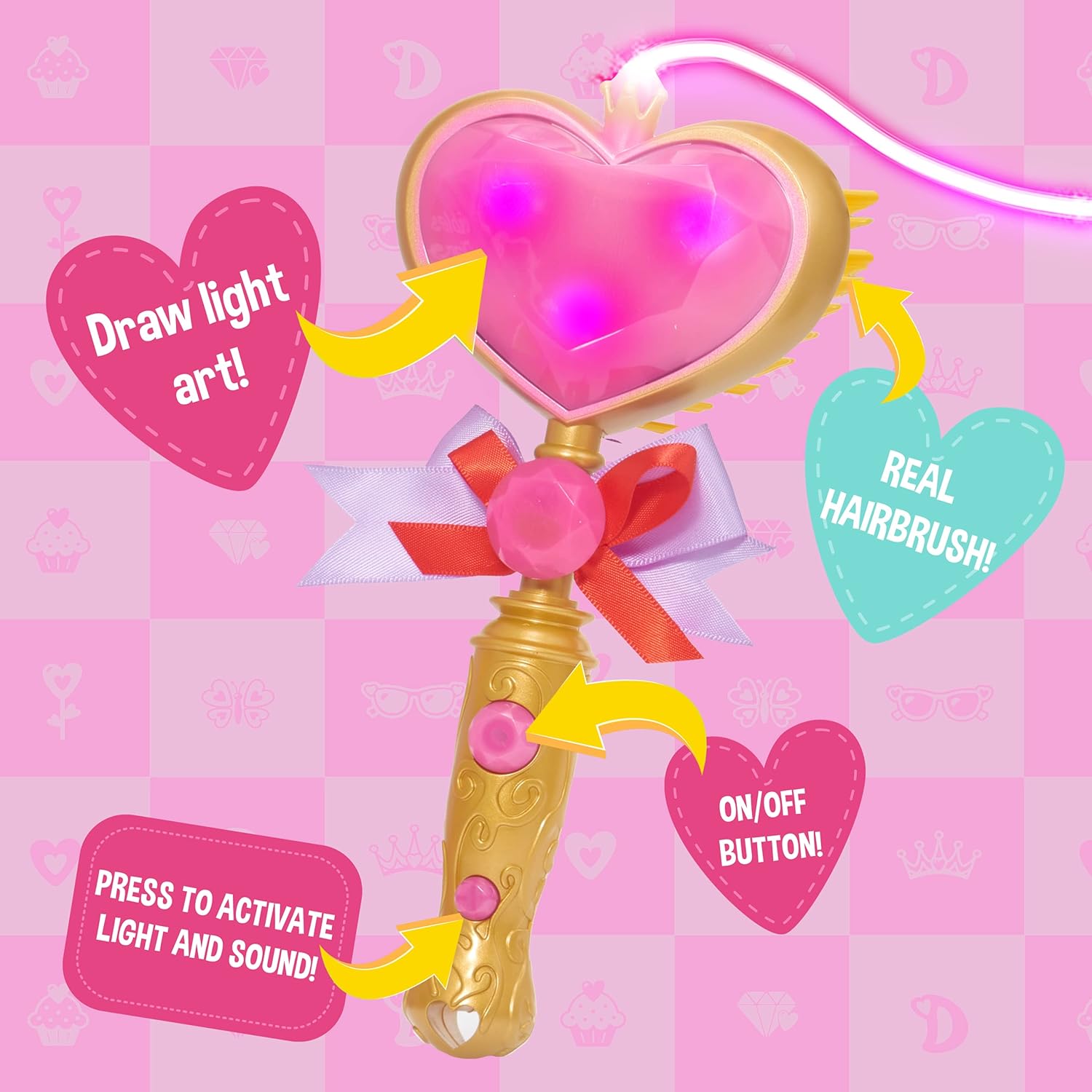 Love Diana Magic Light Painting Wand LD - 1003 - Colorland Toys