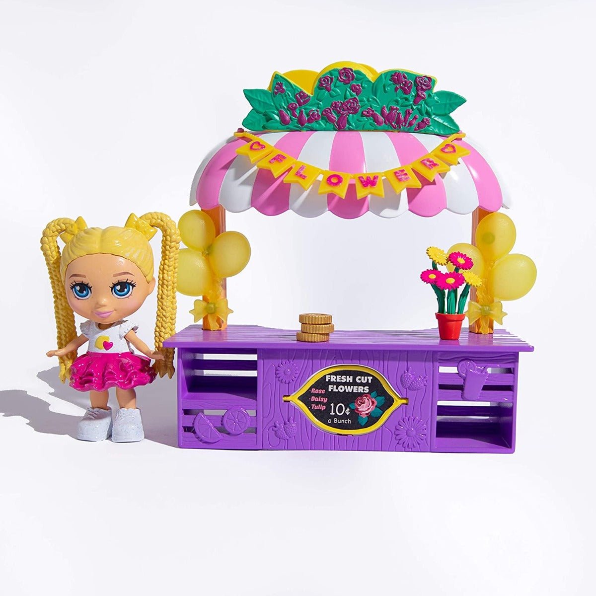 Love Diana Pop Up Playset Lemonade Flower Stand 33042 - Colorland Toys