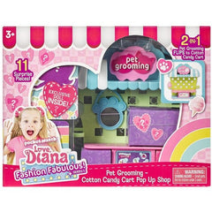 Love Diana Pop Up Playset Pet Grooming - Cotton Candy 33043 - Colorland Toys