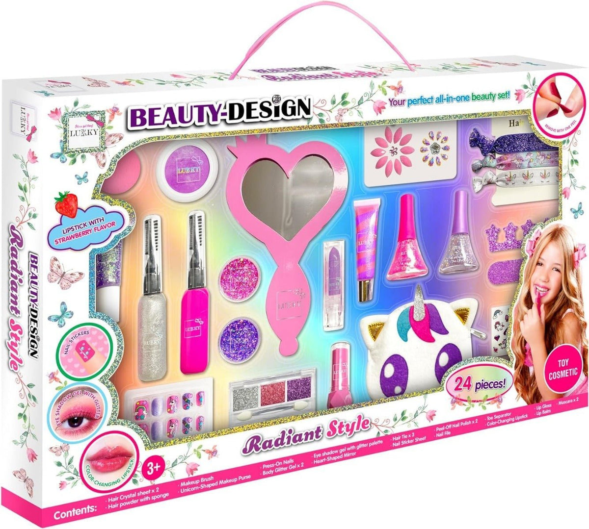 Lukky Beauty Design Set Radiant Style LUK - Т23368 - Colorland Toys