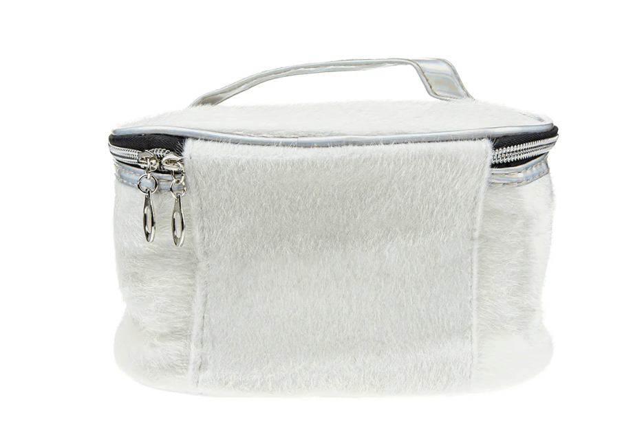Lukky Big Plush Makeup Purse with Embroidery LUK-T21409 — image 3