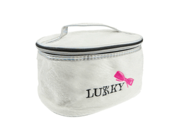 Lukky Big Plush Makeup Purse with Embroidery LUK - T21409 - Colorland Toys