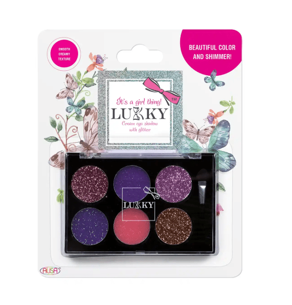 Lukky Eye Shadow Cream with Glitter with Brush Applicator LPFG 6ml LUK-T16127 — image 2