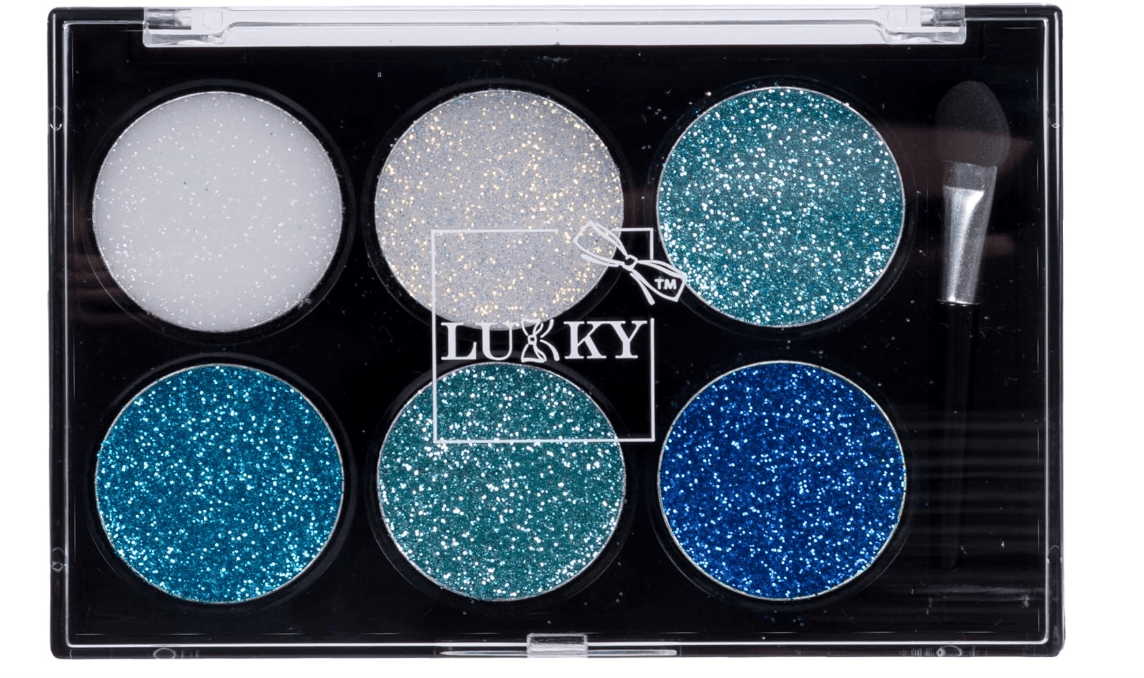Lukky Eye Shadow Cream with Glitter with Brush Applicator WPB 6ml LUK-T16126 — image 2