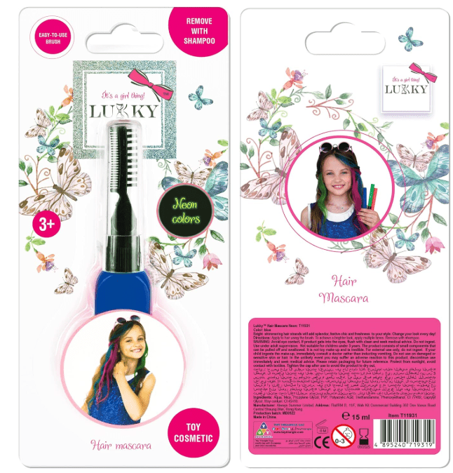 Lukky Hair Mascara Neon - Blue 15ml LUK-T11931 — image 1