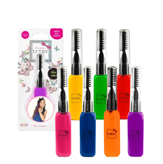 Lukky Hair Mascara Neon - Purple 15ml LUK-T15394 — image 2