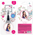 Lukky Hair Mascara with Glitter - Silver 15ml LUK-T16159