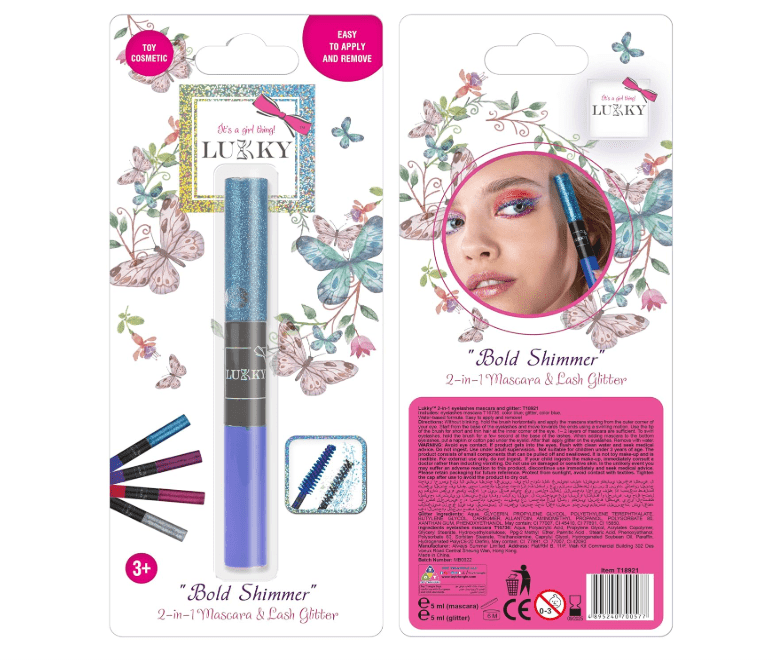 Lukky Mascara & Lash Glitter Bold Shimmer 2-in-1 - Purple 10ml LUK-T18922 — image 1