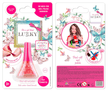 Lukky Peel-Off Nail Polish Confetti Mix - White-Pink Mix with Flowers 5.5ml LUK-T16751