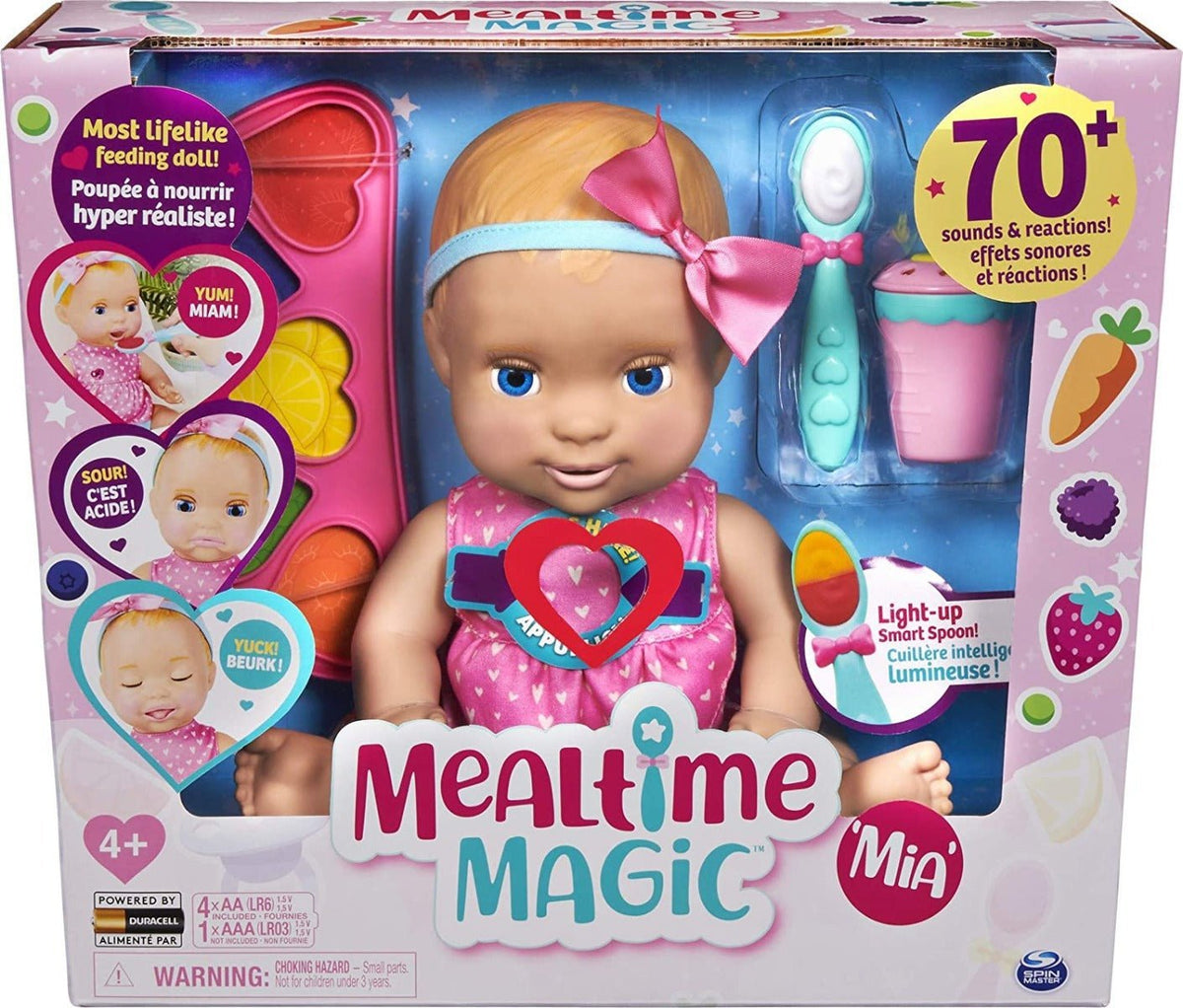 Luvabella Mealtime Magic Mia Doll with Accessories 6056264 — image 1