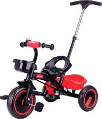 Luvlap Tricycle with Handle Blue TR-003/KT-004 — image 1