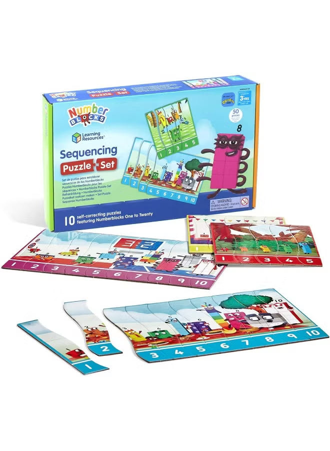 Learning Resources Numberblocks Sequencing Puzzle HM95403 - Colorland Toys