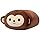 Squishmallows Milly the Monkey Stackable Plush Toy 12in
