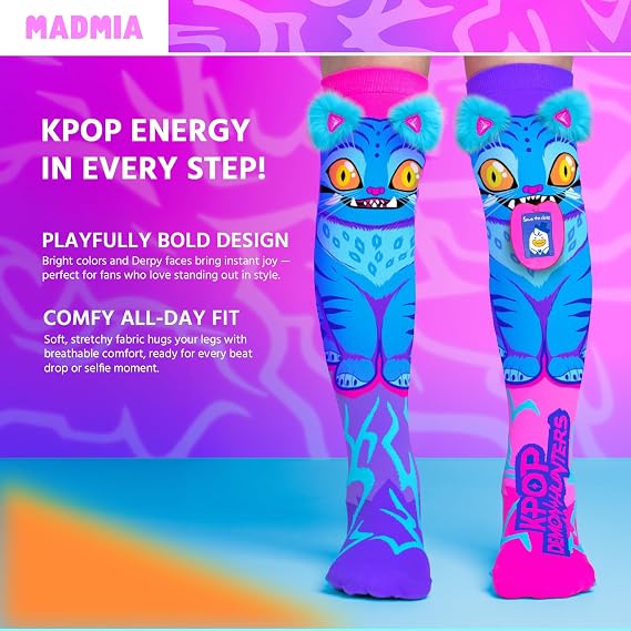 Madmia Socks  KPop Demon Hunters Derpy Toddlers KP002-T — image 3