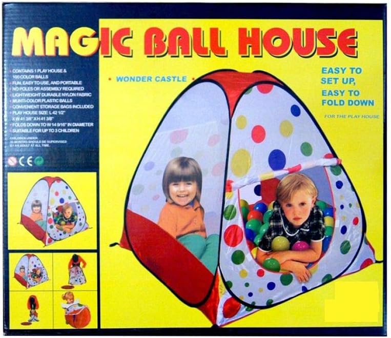 Magic Ball House With Balls 50 Pieces — image 1