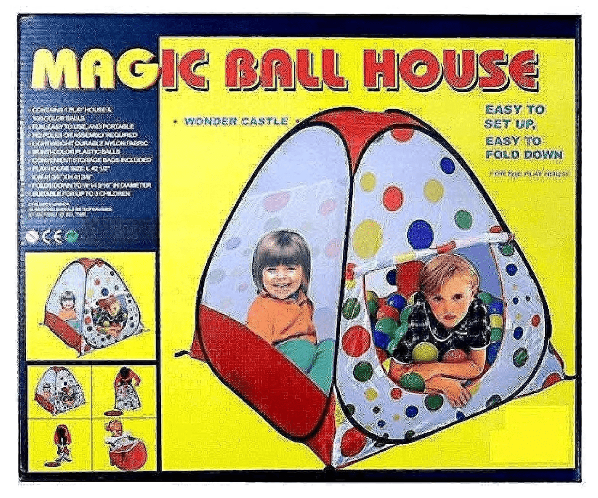 Magic Ball House With Balls 50 Pieces - Colorland Toys