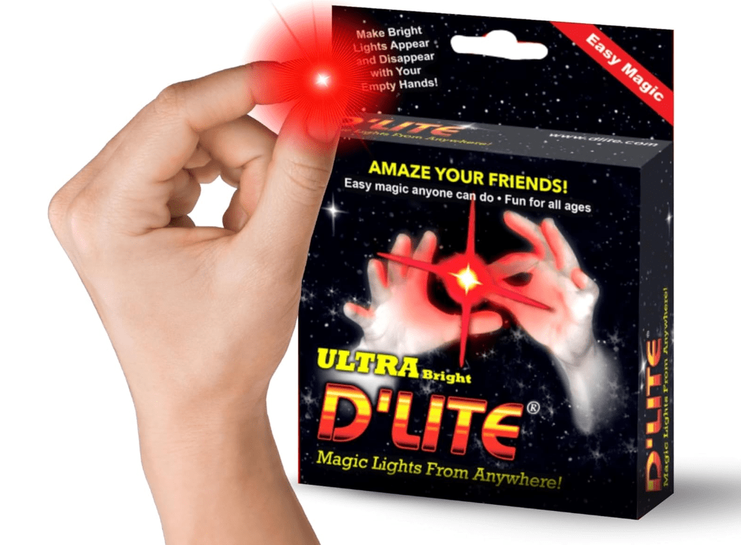 Magic Glowing Thumbs Illusion Junior Size - Red - Colorland Toys