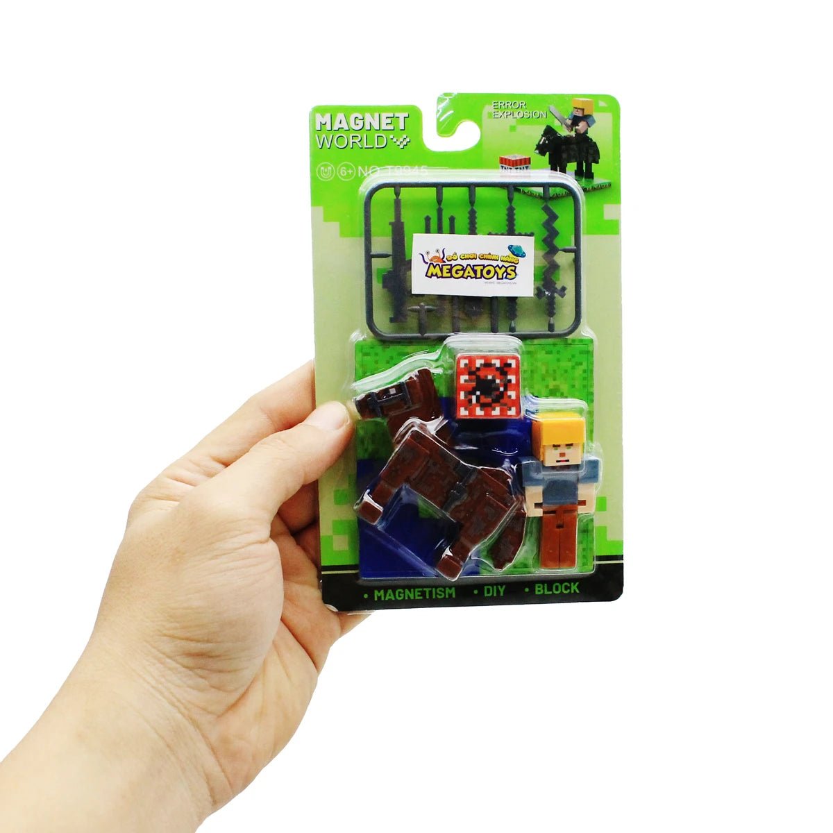 Magnet World Block Figures Asstd. T9948 - Colorland Toys