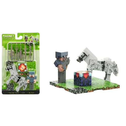 Magnet World Block Figures Asstd. T9948 - Colorland Toys