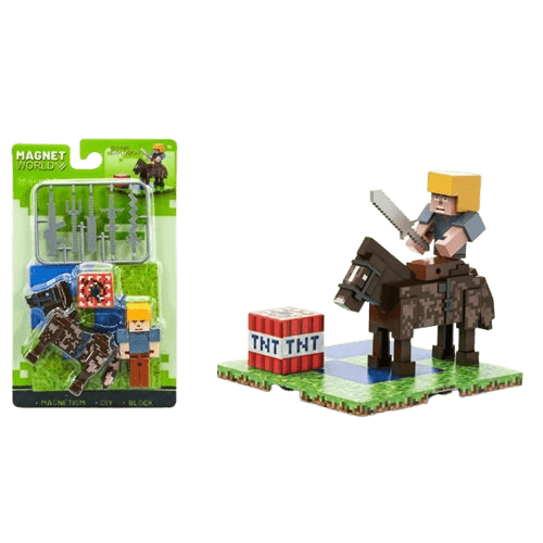Magnet World Block Figures Asstd. T9948 - Colorland Toys