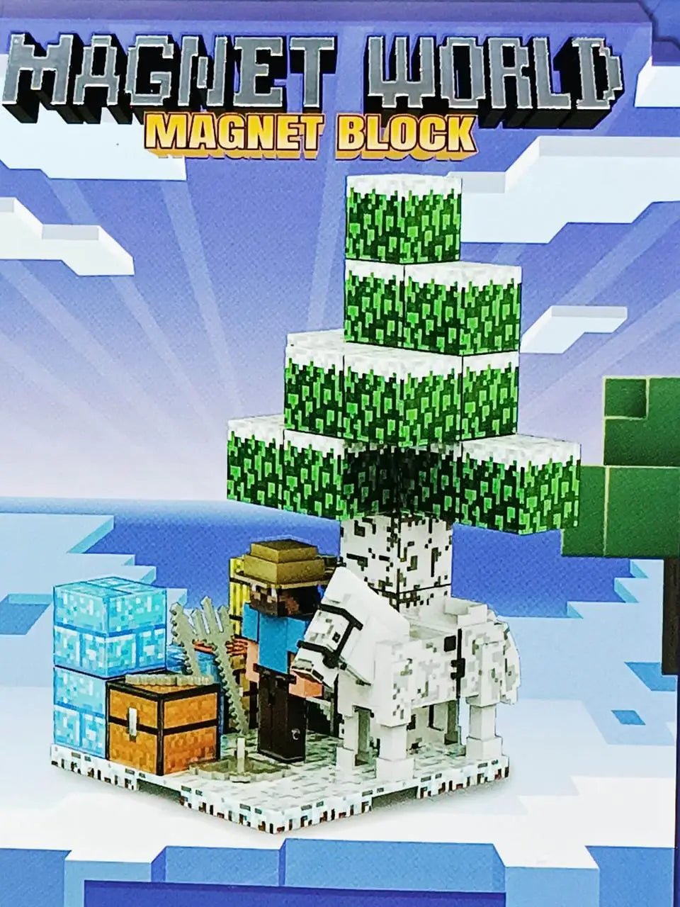 Magnet World Magnetic Block Arsenal 52 - Pcs T9918 - Colorland Toys