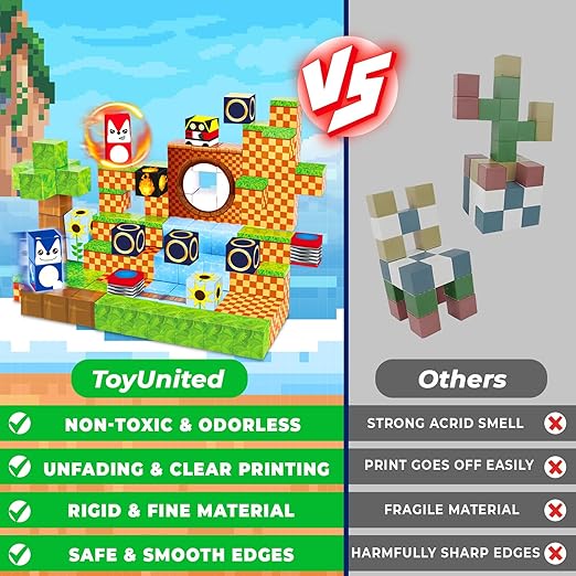 Magnet World Magnetic Block Asstd. T9920 - Colorland Toys