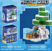 Magnet World Magnetic Block Ice Snow Cabin 61-Piece Set T9917