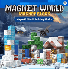 Magnet World Magnetic Block Mine Cave 43 - Pcs T9911 - Colorland Toys