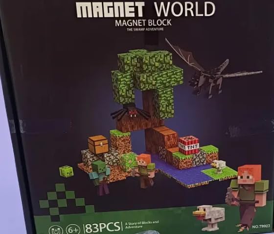 Magnet World - Magnetic Block The Swamp Adventure 83-Pcs T9923 — image 1