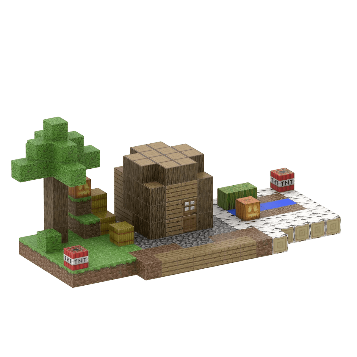 Magnet World Magnetic Block Village chief's House 49 - Pcs T9906 - Colorland Toys