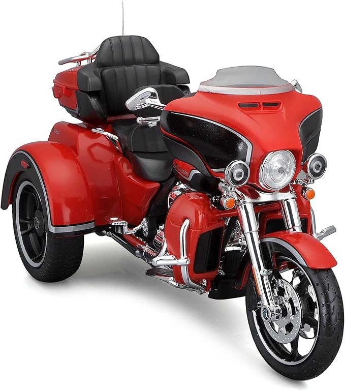 Maisto 1:12 Harley Davidson Trikes Orange/Black 32337 OG — image 2