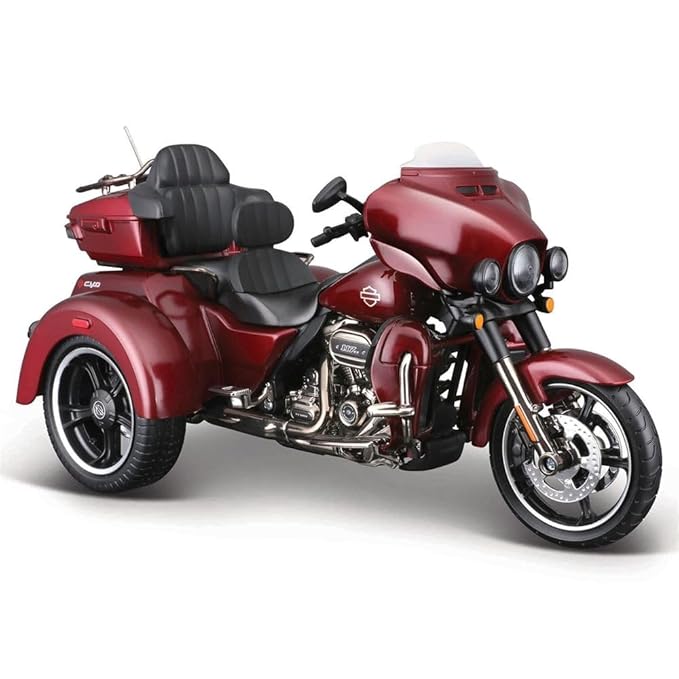 Maisto 1:12 Harley Davidson Trikes Red 32337 - Colorland Toys