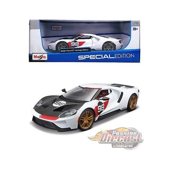 Maisto 1:18 2021 Ford Gt Heritage 31390 — image 1