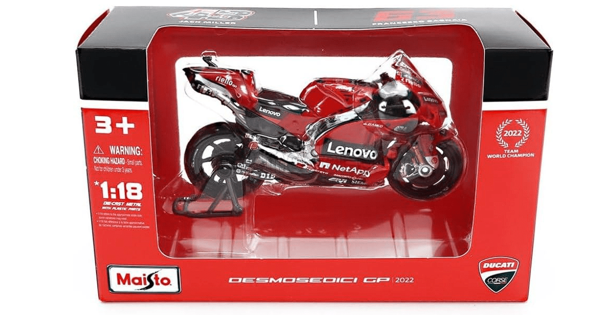 Maisto 1:18 2022 Ducati Lenovo Team 36391 — image 2