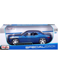 Maisto 1:18 Diecast Special Edition 2006 Dodge Challenger Concept Blue 31396 - Colorland Toys