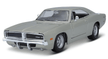 Maisto 1969 Dodge Charger R/T Model Car Silver 1:24 Scale 31256