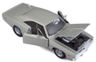 Maisto 1969 Dodge Charger R/T Model Car Silver 1:24 Scale 31256