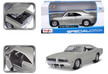 Maisto 1969 Dodge Charger R/T Model Car Silver 1:24 Scale 31256