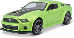 Maisto 2014 Ford Mustang Street Racer Metallic Light Green 31506 - Colorland Toys