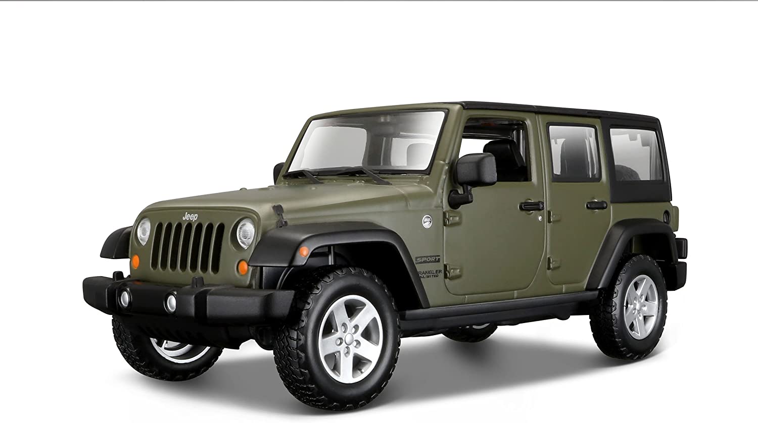 Maisto 2015 Jeep Wrangler Unlimited 1:24 Scale 31268 - Colorland Toys