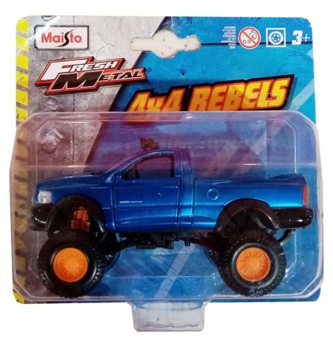Maisto Fresh Metal 4X4 Rebels Vehicles Assorted 25205 - Colorland Toys