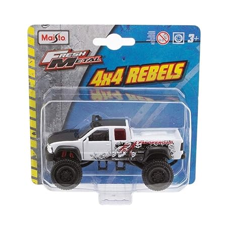 Maisto Fresh Metal Team Rescue Monster 4x4 15375 - Colorland Toys
