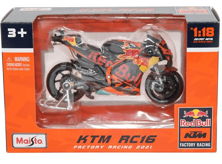 Maisto Red Bull KTM Moto GP 1:18 Scale 36371 — image 1