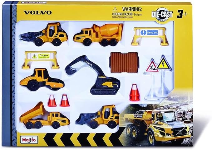 Maisto Volvo 3 Inch Vehicle Playset 12376 — image 1